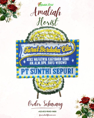 Papan Bunga Duka di Pantai Sagu